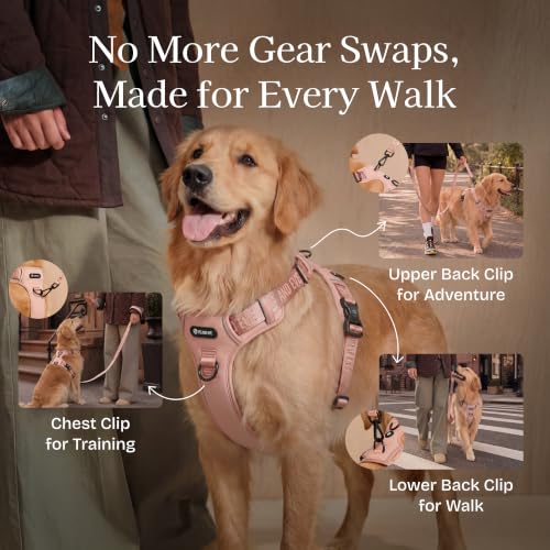 Fei & Eve Cloud Dog Harness, No Pull Dog Vest with Magnetic Buckles - view 3