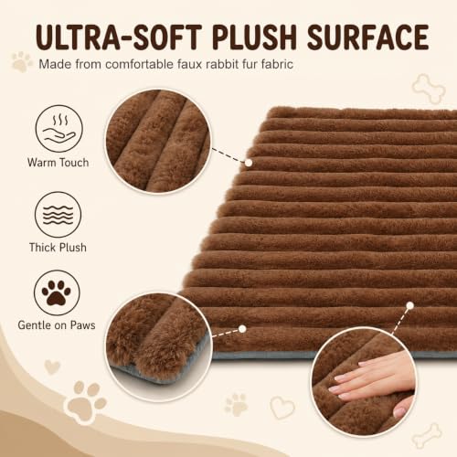 Large Dog Heating Pad 35*24in with Intelligent Time&Temperature Controller - view 2