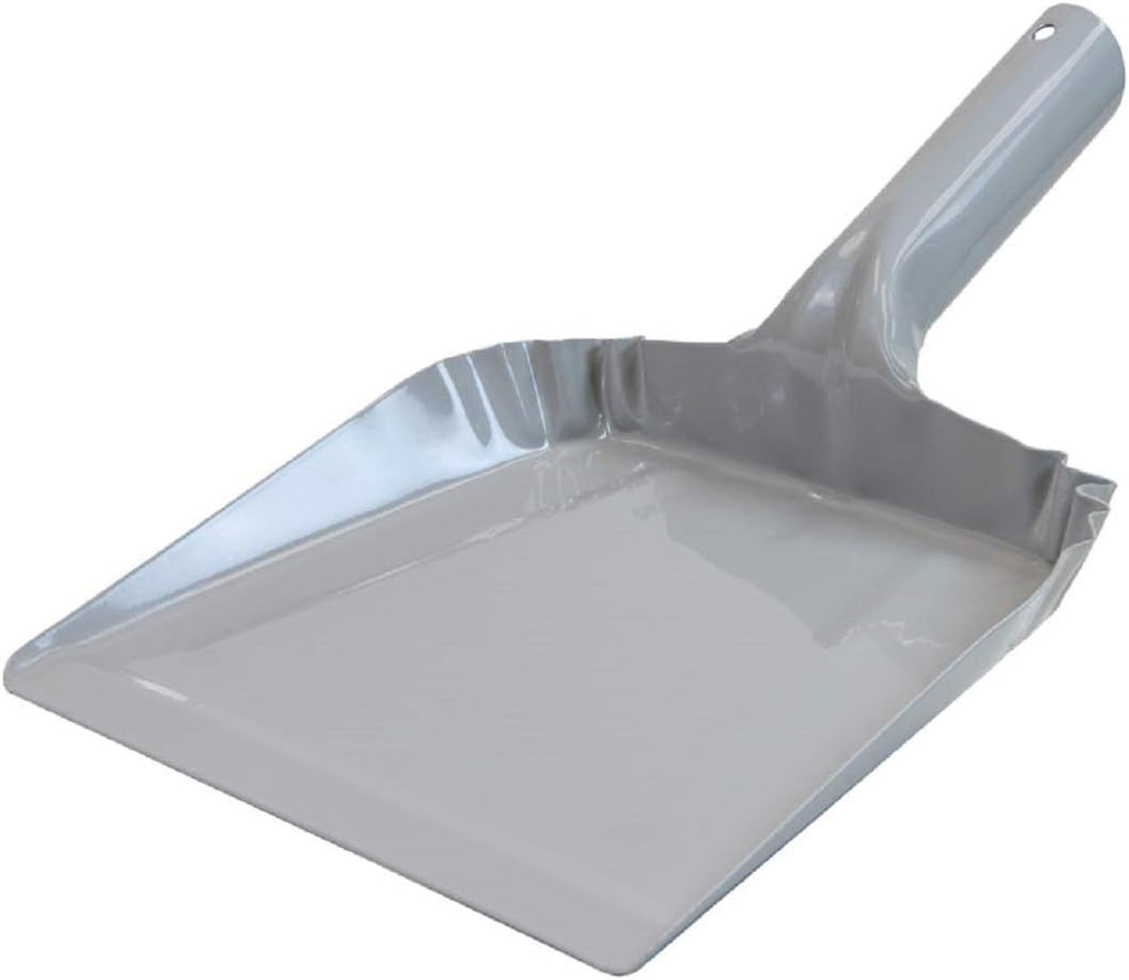Bulldozer 17" Aluminum Dust Pan, for Heavy Duty Dusting and Debris Collection