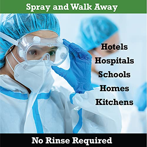 Hospital Disinfectant, Odor Eliminator & All-Purpose Cleaner, 32 Ounce Spray and 1 Gallon Bottle Set - view 6