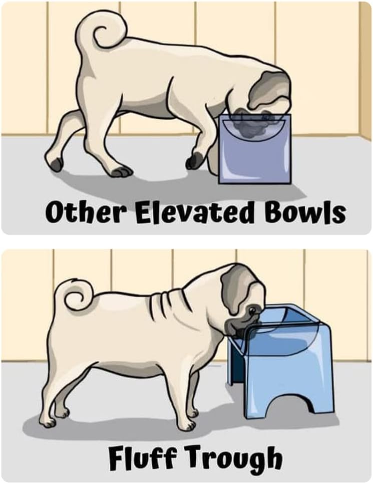 Elevated Slow Feeder Dog Bowls | Puzzle Cat Bowl with Vet Approved & Non-Toxic Silicone Minimizes Neck Strain | Slow Feeder Bowl Inset Ideal for Flat Face Pets (Grey) - view 3