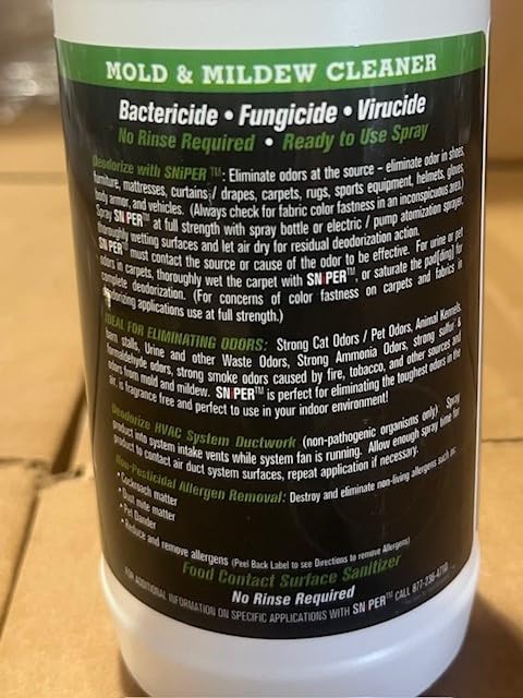Hospital Disinfectant, Odor Eliminator & All-Purpose Cleaner, 16 Ounce Spray - view 3