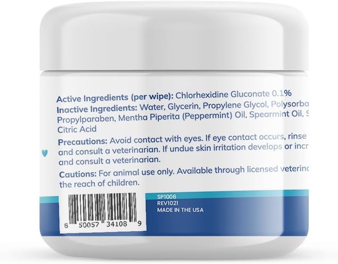 Dental Wipes for Dogs and Cats Teeth Cleaning, Dental Finger Pads | Dr. Rachel's Easy-To-Use Pet Dental Finger Wipes For Effective Teeth Cleaning. Suitable For Dogs And Cats - 50 Count - view 8