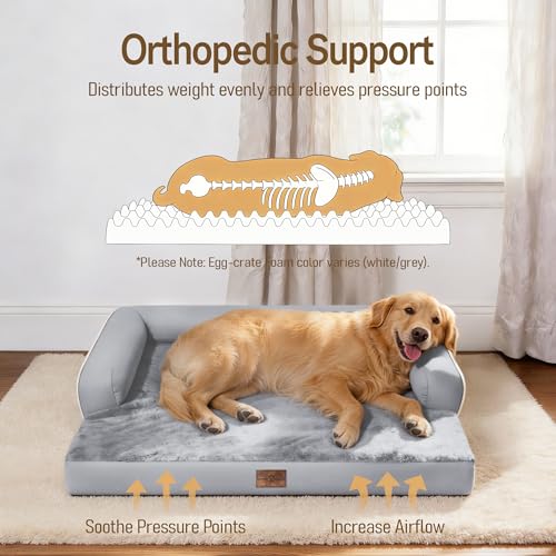 Orthopedic XL Dog Bed for Large and Extra Large Dogs - view 2