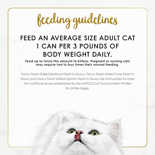 Purina Grilled Seafood Wet Cat Food, 3 oz Cans, 24-Pack - view 6