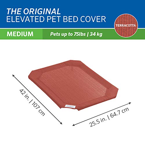 Original Pet Bed Replacement Cover - Terracotta - Medium (35" x 25.5") - view 3