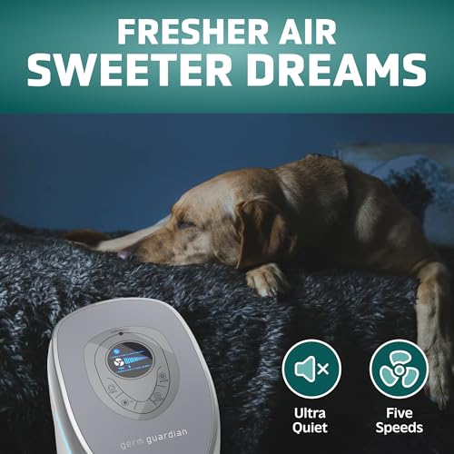 Air Purifier with Genuine HEPA 13 Pet Pure Filter, Removes 99.97% of Pollutants, Covers Large Rooms up to 915 Sq. ft. in 1 Hour, UV-C Light Helps Reduce Germs, 28", White, AC5250WPT - view 3