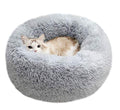Dog Bed for Small Dogs & Cats, 24 Inch Medium Fluffy Washable Donut Bed