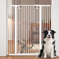 51" Extra Tall Pet Gate, 29.7"-46" Wide Adjustable Cat Gate