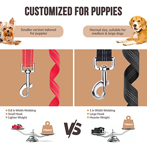 Dog Seat Belt for Car, 2 Pack Dog Car Harness Seatbelt with Bungee - view 2