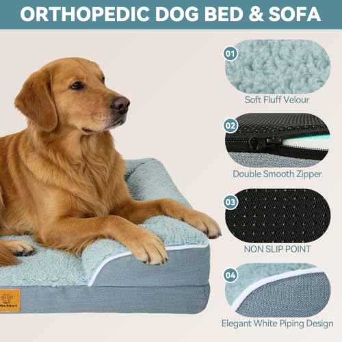 Dog Couch & Cat Bed, Washable Pet Sofa for Small Pets, 30" - view 2
