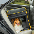26-in Collapsible Soft Dog Crate for Car Travel