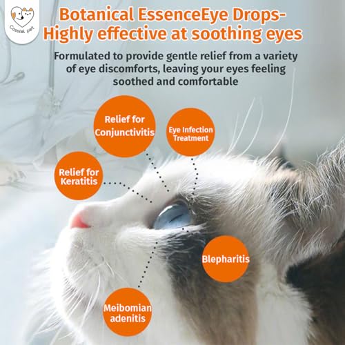 Eye Drops for Eye Infection Treatment, Soothe Infection Allergy, Relieve Dry Eyes & Red Eye，Eye Cleaner and Tear Stain Remover for Dogs and Cats | 10 ml 0.33 FL OZ (1 Bottle) - view 5