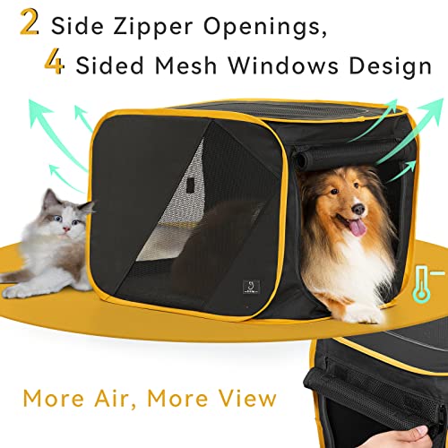 26-in Collapsible Soft Dog Crate for Car Travel - view 2