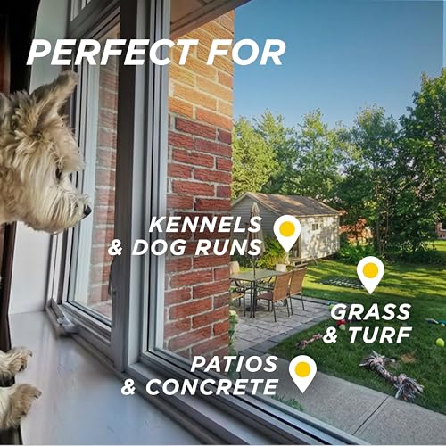 Outdoor Odor Eliminator for Pets, Dogs, For Grass, Turf, Lawns, Kennels & Dog runs, Enzyme Cleaner Hose Sprayer with Concentrate Refill (2 Pack - 64 Oz Hose End Sprayer) - view 6