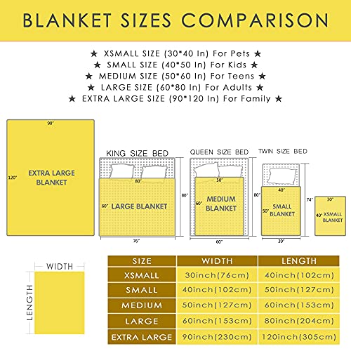 Dog Flannel Fleece Blanket Throw Couch Microfiber Soft Cozy Lightweight Luxury Bed Blanket 40"x30"for Pet - view 2