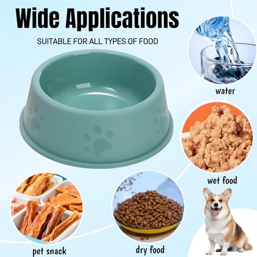 24 Pack Plastic Dog Bowl, 10 Oz Dog Cat Party Supplies - view 3