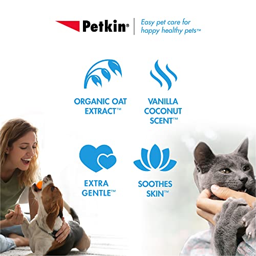 Large Pet Wipes for Dogs and Cats, 200 Count, Organic Oat Extract, Moistened with Gentle Cleaning Formula, Ideal for Home or Travel - view 5