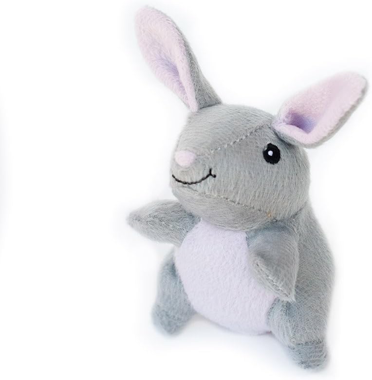 Burrow- Interactive Dog & Puppy Toys for Boredom, Stimulating Pet Products to Keep Them Busy, Hide & Seek Plush Dog Puzzles, Enrichment Squeaky Toy, for Small & Medium Dogs- Bunny n' Carrot - view 3