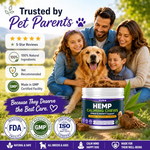 Hemp Calming Chews for Dogs, Advanced Dog Calming Chews melatonin for Dogs - view 7