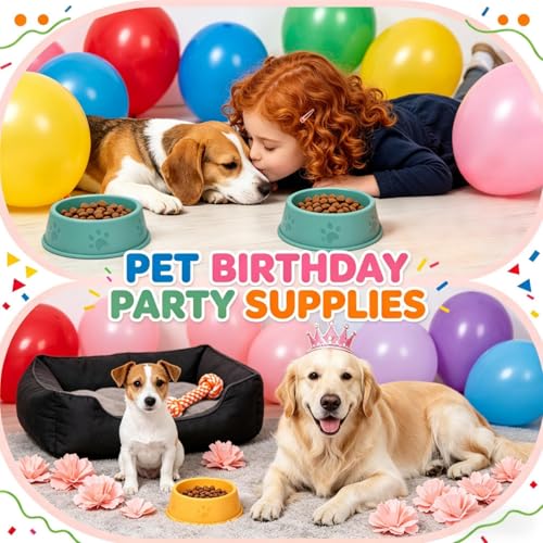 24 Pack Plastic Dog Bowl, 10 Oz Dog Cat Party Supplies - view 6