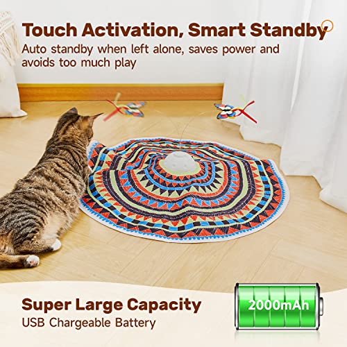 Cat Toys Chargeable, 3in1 Hide and Seek, Interactive Fun - view 6