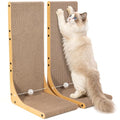 26.8 Inch Cardboard Cat Scratching Post, 2-Pack