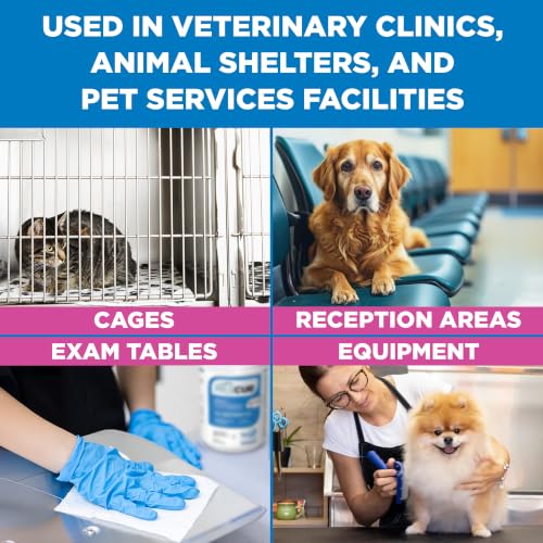 One-Step Ready-to-Use Disinfectant Cleaner & Deodorizer – For Veterinary Use, Animal Shelters, Pet Foster Homes, Kennels, Litter Box – 32 Ounce RTU (Spray Nozzle NOT Included) - view 5