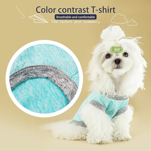 Chic Ion Polyester Dog Shirt: Adorable Fashion Clothes Orange XXS - view 3