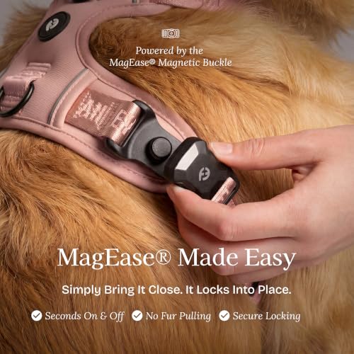 Fei & Eve Cloud Dog Harness, No Pull Dog Vest with Magnetic Buckles - view 2
