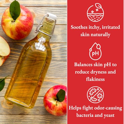 Apple Cider Vinegar Pet Shampoo 1 Gallon for Dogs & Cats | Cruelty-Free | Biodegradable and Non-Toxic | Made in The USA - view 3