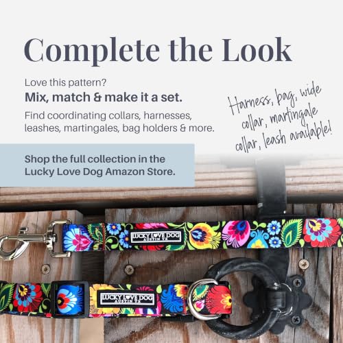 Collar for Medium Dogs Cute Adjustable – Blackbird, Medium - view 6
