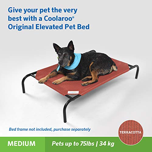 Original Pet Bed Replacement Cover - Terracotta - Medium (35" x 25.5") - view 4