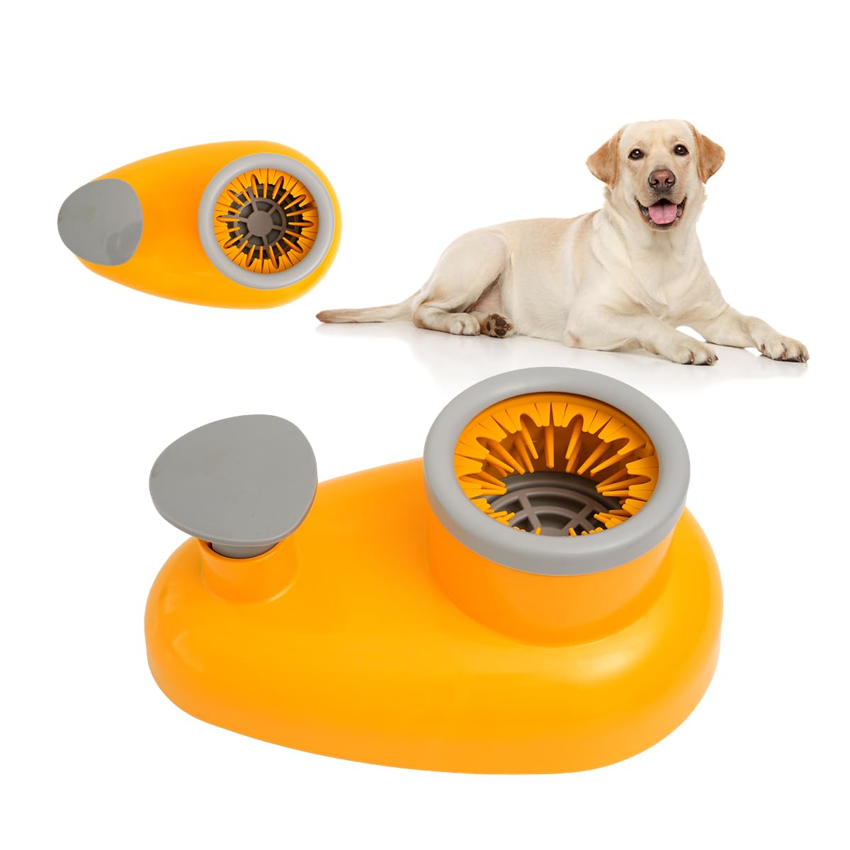 Mechanical Dog Paw Cleaner-Manual Spinning-Cup Washer (Small-Medium) - view 8