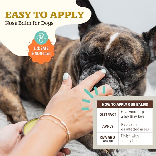 Snout Soother Bundle, Includes 2oz Tin + 0.15oz Stick, Dog Nose Balm for Chapped, Crusty and Dry Dog Noses, Organic, All Natural Ingredients, Packaging May Vary - view 5