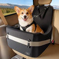 Dog Car Seat with Patented Safety System, 5" Elevated Cushion