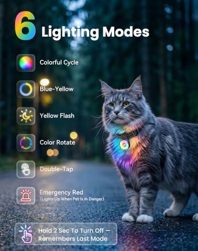 2-in-1 Dog Tracker GPS with LED Light, Pet GPS for Pets,Rechargeable - view 3