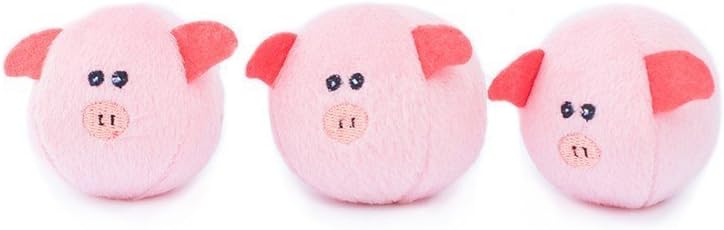 Burrow- Interactive Dog & Puppy Toys for Boredom, Stimulating Pet Products to Keep Them Busy, Hide & Seek Plush Dog Puzzles, Squeaky Toy for Enrichment, for Small & Medium Dogs- Pig Barn - view 3