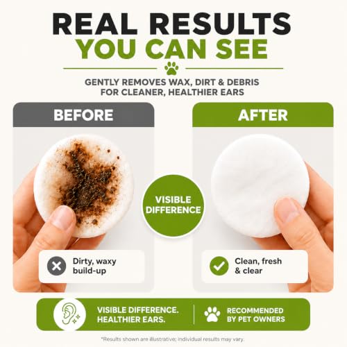 Dog Ear Cleaner – Pet Ear Wash to Support Itchy, Infection Prone Ears, Yeast and Wax. Advanced & Gentle Otic Cleaning Solution. Ear Drops for Dogs and Cats - 8 oz - view 5