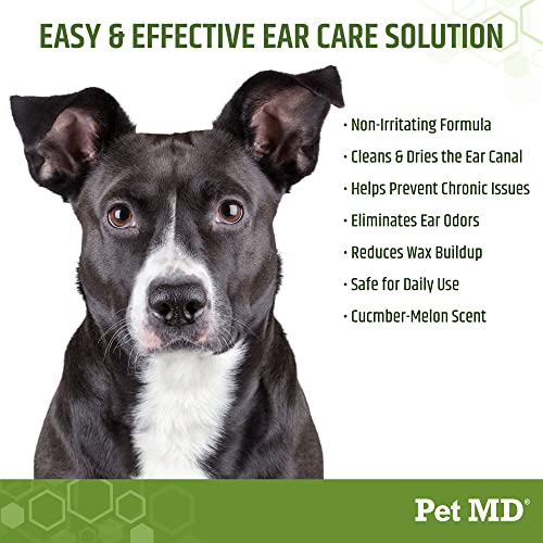 Dog Ear Cleaning Wipes with Aloe and Eucalyptus + Veterinary Tris Flush Cat & Dog Ear Cleaner - view 4