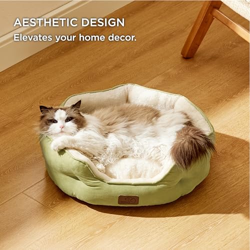 Small Dog Bed Washable,Round Cat Beds for Indoor Cats,20in - view 5