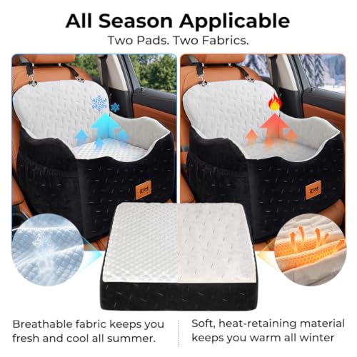 Dog Car Seat, Dog Booster Car Seat for Small/Medium Dogs Under 40lbs - view 3