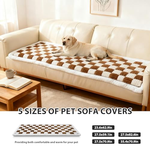 Dog Couch Cover Protector, Dog Couch Coves for Sofa, Couch Cushion for Dogs Washable, Pet Mat Bed Couch Covers for Large Dogs - view 2