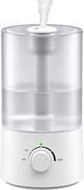 4L Humidifier for Bedroom, Quiet Ultrasonic Humidifier for Large Room