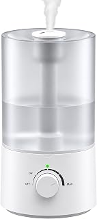 4L Humidifier for Bedroom, Quiet Ultrasonic Humidifier for Large Room