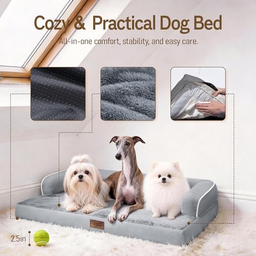 Orthopedic XL Dog Bed for Large and Extra Large Dogs - view 4