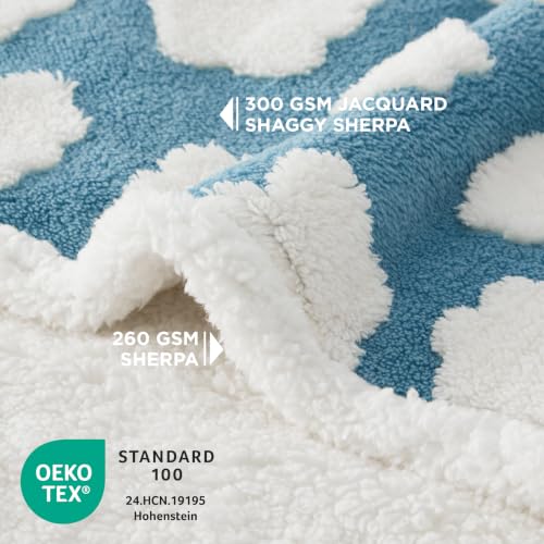 Waterproof Dog Blankets for Small Dogs Cute Cozy 3D Jacquard,25x35 - view 3