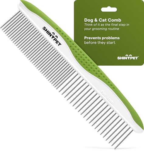 Dog & Cat Grooming Comb for Removes Tangles, Knots, and Matted Fur