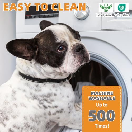 Washable Pee Pads for Dogs, 2 Pack Super Absorbent Reusable Puppy Training Pads Waterproof, Nonslip and Leak-Proof Dog Pee Pads, Large Pet Mats Whelping Pads for Floor, Crate, Couch, 36"x41" - view 4