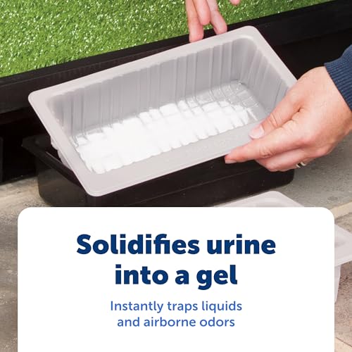 Pet Loo Pee-Pod with Sponge - 7-Pack - Indoor Toilet Tray for Pets - Urine Disposal - view 2